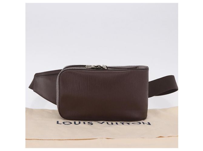 LOUIS VUITTON Epi Geronimos Body Bag SPO Brown LV Auth 195176V Marrone - vista 23
