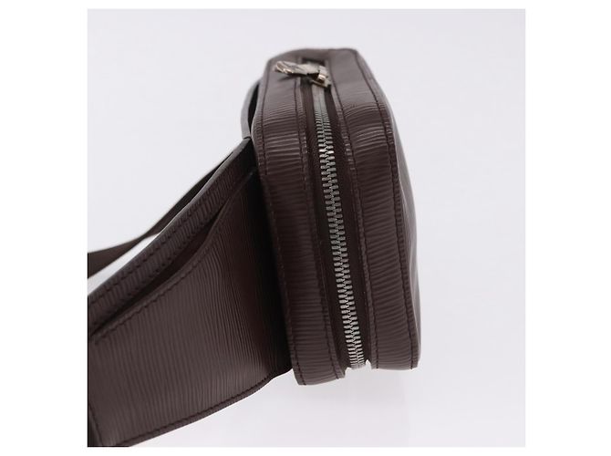 LOUIS VUITTON Epi Geronimos Body Bag SPO Brown LV Auth 195176V Marrone - vista 5