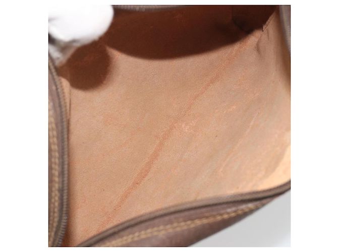 Bolso GUCCI GG Supreme Web Sherry Line PVC Beige Oro 116 02 089 Auth 195675 Dorado - vista 17