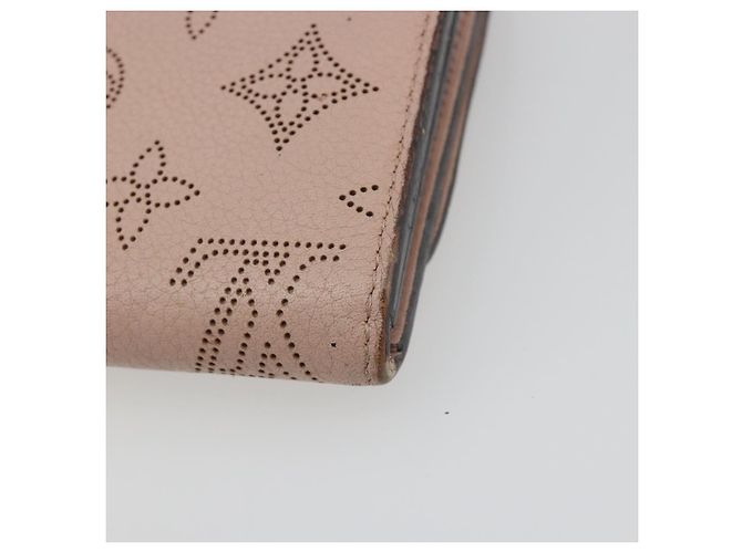 LOUIS VUITTON Mahina Portefeuille Iris Compact Wallet Pink M82757 Auth 194235A Rosa - vista 10