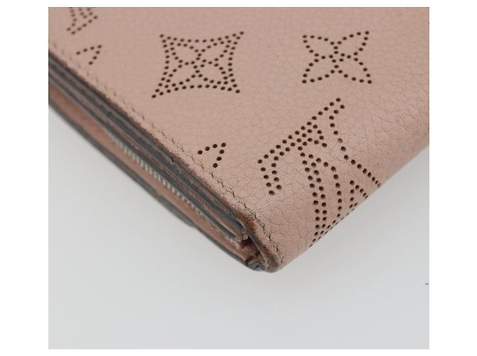 LOUIS VUITTON Mahina Portefeuille Iris Compact Wallet Pink M82757 Auth 194235A Rosa - vista 11