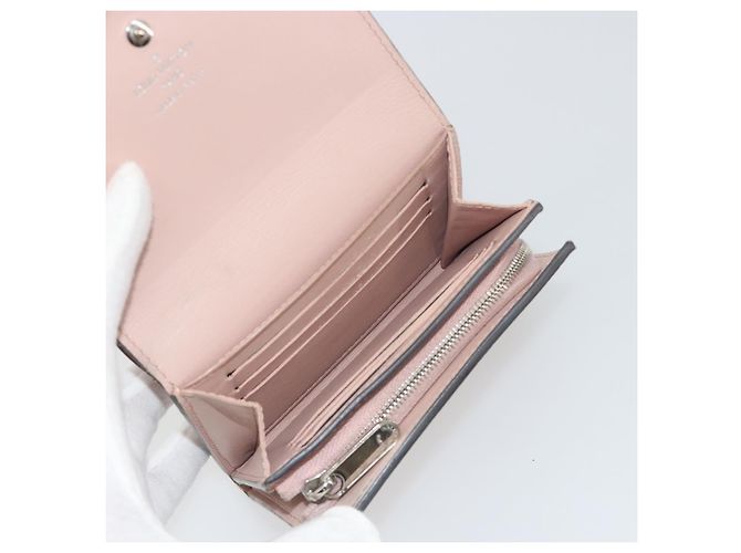 LOUIS VUITTON Mahina Portefeuille Iris Compact Wallet Pink M82757 Auth 194235A Rosa - vista 16
