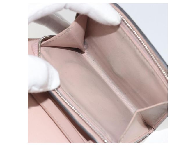 LOUIS VUITTON Mahina Portefeuille Iris Compact Wallet Pink M82757 Auth 194235A Rosa - vista 20