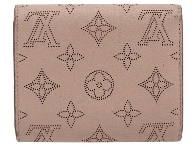 LOUIS VUITTON Mahina Portefeuille Iris Compact Wallet Pink M82757 Auth 194235A Rosa - vista 3