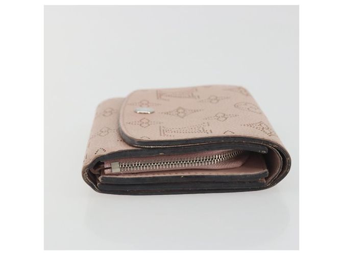 LOUIS VUITTON Mahina Portefeuille Iris Compact Wallet Pink M82757 Auth 194235A Rosa - vista 4