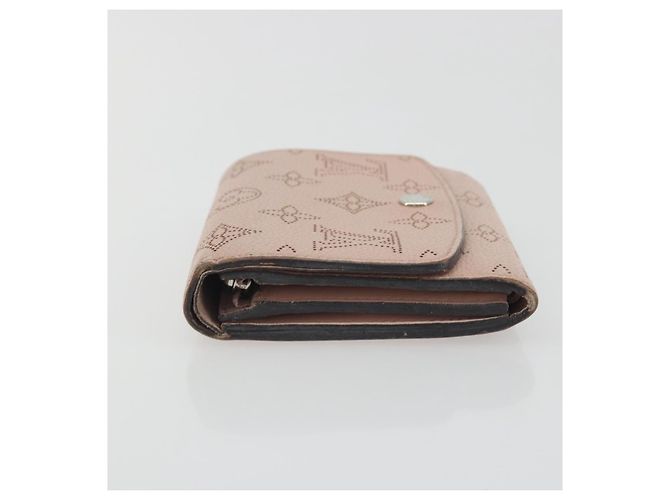 LOUIS VUITTON Mahina Portefeuille Iris Compact Wallet Pink M82757 Auth 194235A Rosa - vista 5