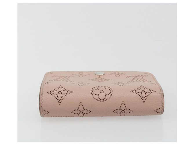LOUIS VUITTON Mahina Portefeuille Iris Compact Wallet Pink M82757 Auth 194235A Rosa - vista 6