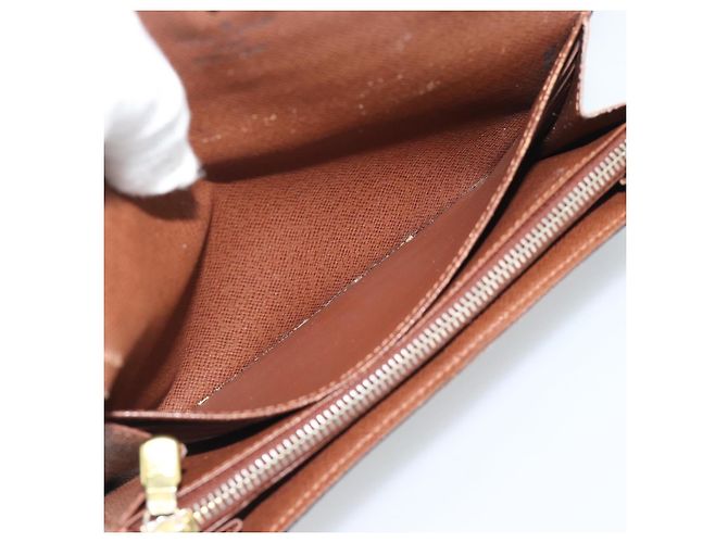LOUIS VUITTON Monogram Portefeuille Sarah Long Wallet M60531 LV Auth 195560 Monogramma - vista 14