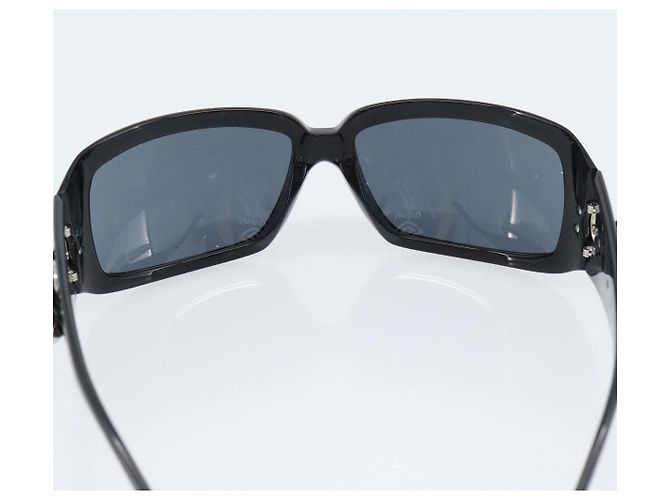 Bulgari Gafas de sol BVLGARI Plastic Black Silver Auth bs36734 Negro Plata - vista 10