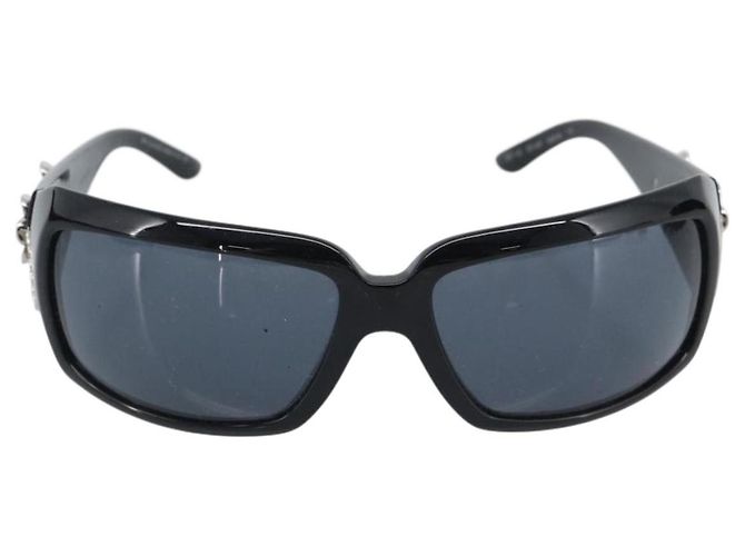 Bulgari Gafas de sol BVLGARI Plastic Black Silver Auth bs36734 Negro Plata - vista 2