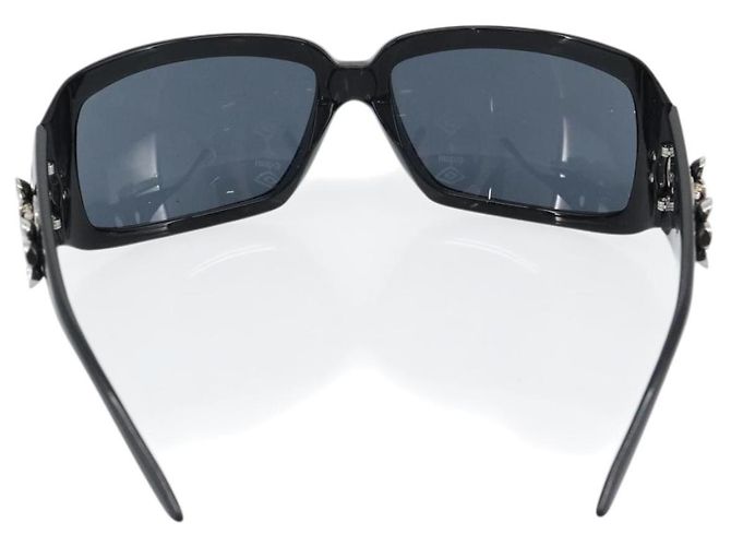 Bulgari Gafas de sol BVLGARI Plastic Black Silver Auth bs36734 Negro Plata - vista 3