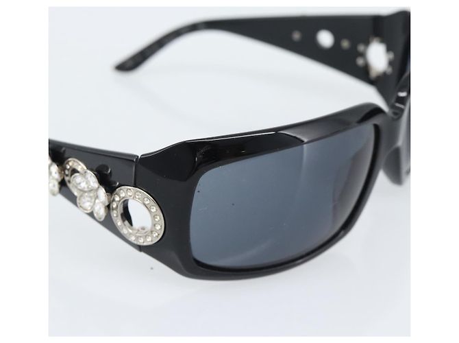 Bulgari Gafas de sol BVLGARI Plastic Black Silver Auth bs36734 Negro Plata - vista 8