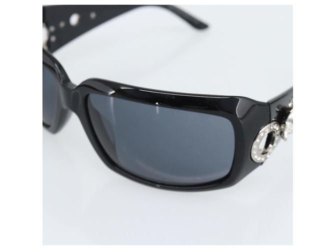 Bulgari Gafas de sol BVLGARI Plastic Black Silver Auth bs36734 Negro Plata - vista 9