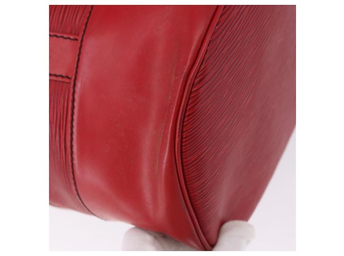 LOUIS VUITTON Epi Randonnee GM Shoulder Bag Red M43087 LV Auth 192514 Rosso - vista 15
