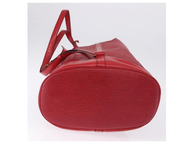 LOUIS VUITTON Epi Randonnee GM Shoulder Bag Red M43087 LV Auth 192514 Rosso - vista 5