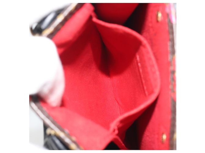 LOUIS VUITTON Monogram Fall in Love Petit Sac Plat Bag 2way M80839 Auth 192433M Monogramme - vue 22