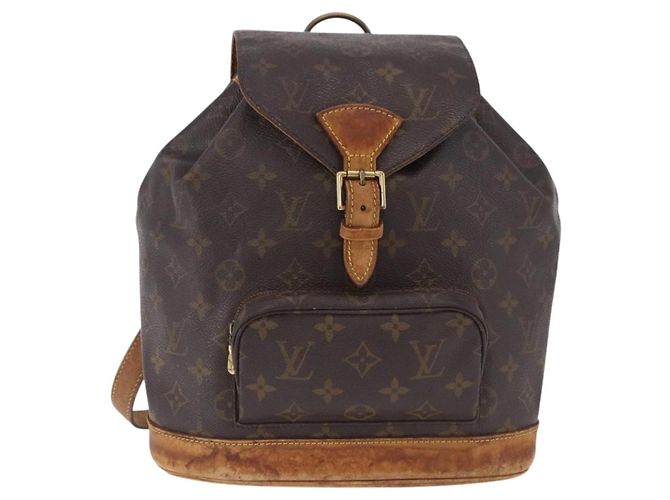 LOUIS VUITTON Monogram Montsouris MM Backpack M51136 LV Auth BA14665 - view 13