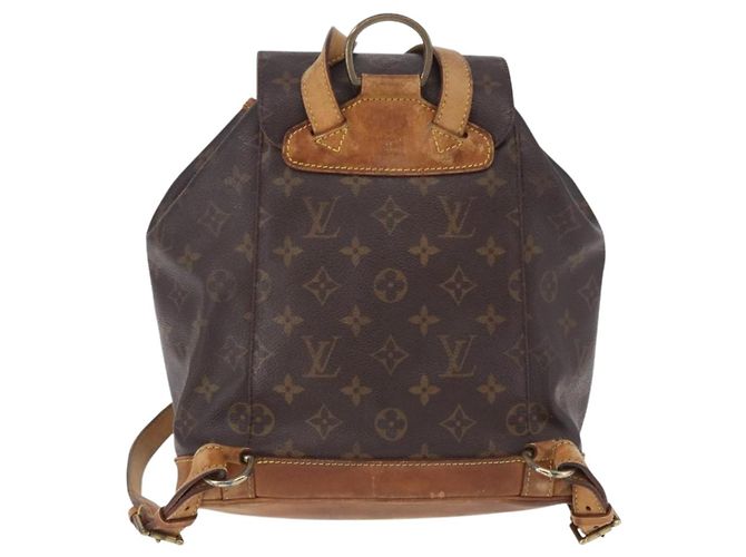 LOUIS VUITTON Monogram Montsouris MM Backpack M51136 LV Auth BA14665 - view 2