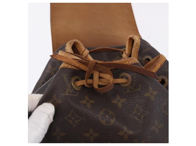 LOUIS VUITTON Monogram Montsouris MM Backpack M51136 LV Auth BA14665 - view 21