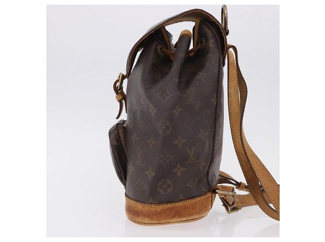 LOUIS VUITTON Monogram Montsouris MM Backpack M51136 LV Auth BA14665 - view 3