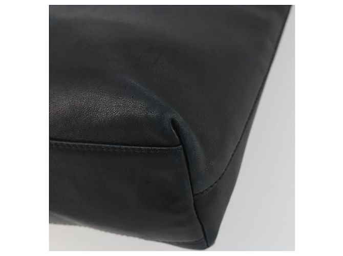 Borsa a tracolla Salvatore Ferragamo in pelle nera e argento Auth bs36748 Nero - vista 10