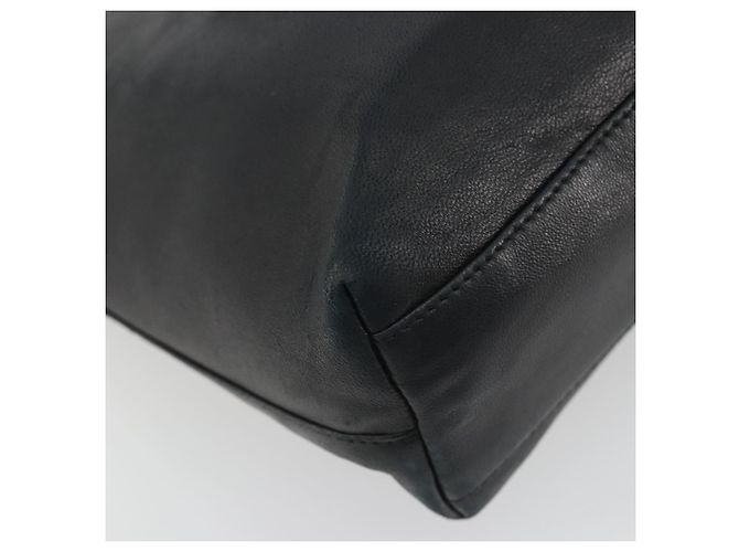 Borsa a tracolla Salvatore Ferragamo in pelle nera e argento Auth bs36748 Nero - vista 13