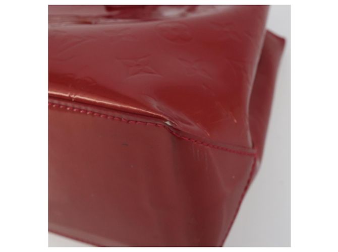 Borsa LOUIS VUITTON Monogram Vernis Wilshire PM Pomme D'amour M93642 Auth 195049A Rosso - vista 10
