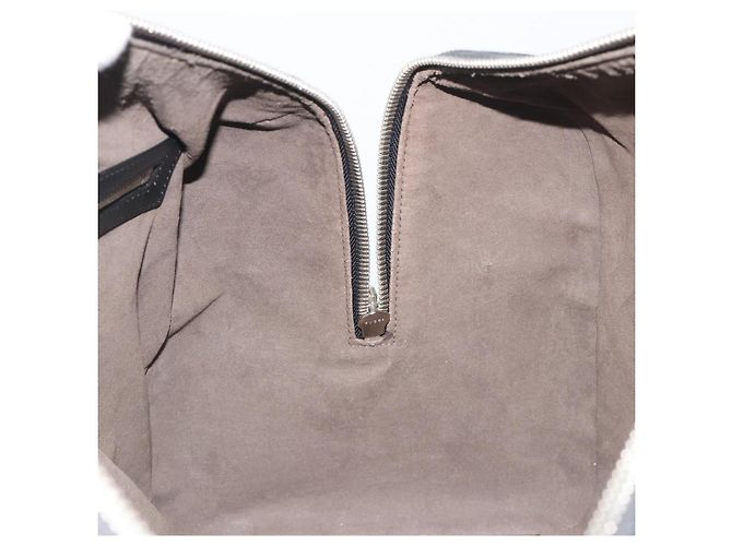 Borsa Boston GUCCI GG Supreme Blooms PVC 2way Beige Silver 406380 Auth 192425A Argento - vista 21