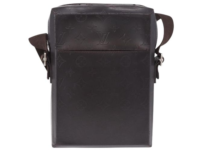 LOUIS VUITTON Borsa a tracolla Bobby Monogram Lace Brown M46520 LV Auth ka5689 Marrone - vista 2