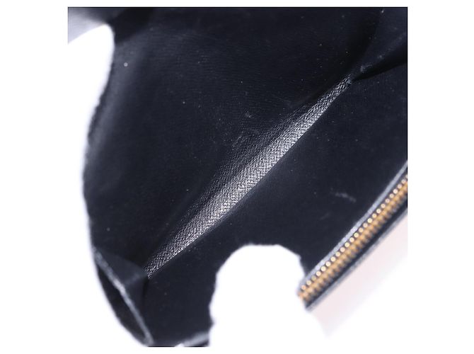 LOUIS VUITTON Epi Porte Monnaie Billets Tresor Wallet Black M61730 Auth 194463A Nero - vista 15