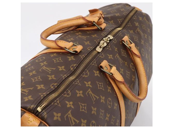 LOUIS VUITTON Monogram Keepall 55 Boston Bag M41424 LV Auth ka5627 Monogramma - vista 6