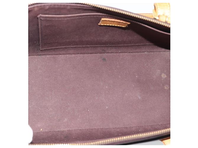 Borsa LOUIS VUITTON Monogram Vernis Rosewood Avenue Amarante M93510 Auth BA14170 Bordò - vista 11
