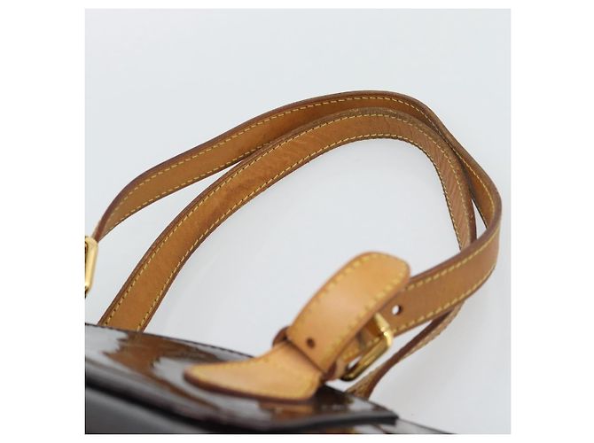 Borsa LOUIS VUITTON Monogram Vernis Rosewood Avenue Amarante M93510 Auth BA14170 Bordò - vista 8