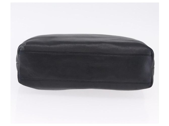 Borsa a tracolla Salvatore Ferragamo in pelle nera e argento Auth ka5635 Nero - vista 9