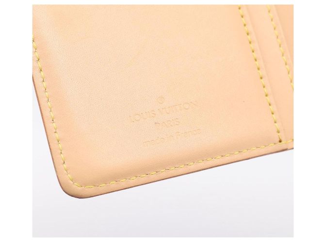 LOUIS VUITTON Multicolor Porte Monnaie Viennois Wallet M92987 LV Auth 196471A Nero - vista 12