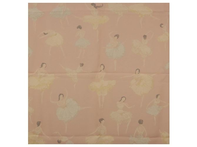 Hermès HERMES Carre 90 Schal « LES DANSEUSES » Seide Rosa Auth 194306M Pink - Ansicht 17
