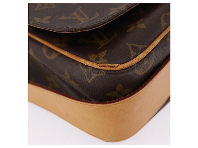 LOUIS VUITTON Monogram Cartouchiere MM Shoulder Bag M51253 LV Auth BA14643 Monogramma - vista 11
