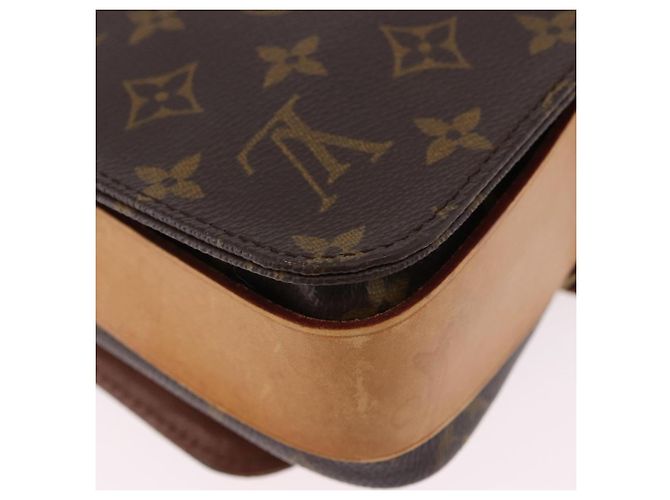 LOUIS VUITTON Monogram Cartouchiere MM Shoulder Bag M51253 LV Auth BA14643 Monogramma - vista 13