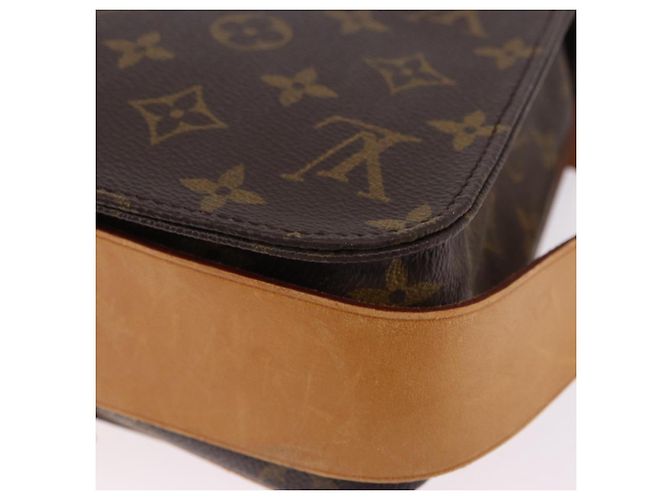 LOUIS VUITTON Monogram Cartouchiere MM Shoulder Bag M51253 LV Auth BA14643 Monogramma - vista 14
