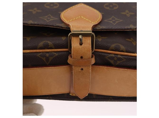 LOUIS VUITTON Monogram Cartouchiere MM Shoulder Bag M51253 LV Auth BA14643 Monogramma - vista 15