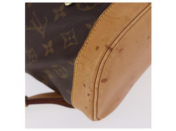 Zaino LOUIS VUITTON Monogram Montsouris MM M51136 LV Auth 195295A Monogramma - vista 16