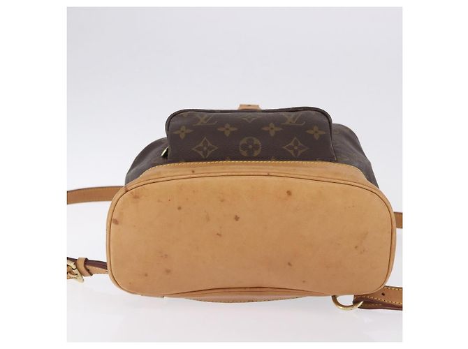 Zaino LOUIS VUITTON Monogram Montsouris MM M51136 LV Auth 195295A Monogramma - vista 5