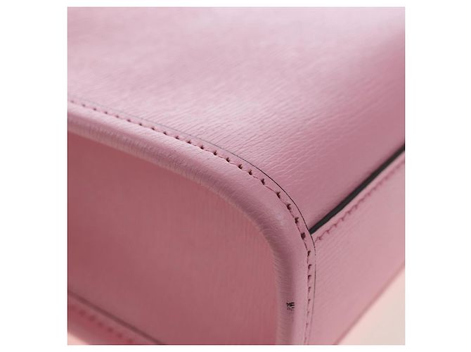 Borsa Tote GUCCI Bananya in pelle 2way Rosa Oro 671623 Auth 193778SAM - vista 15