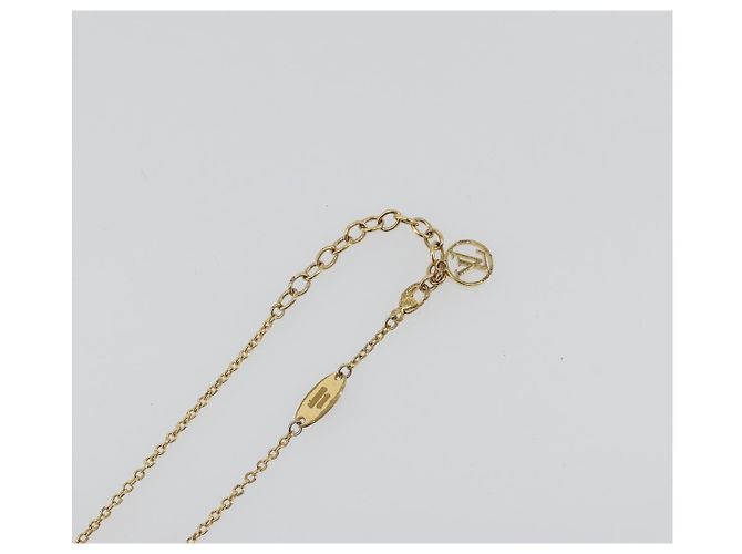 LOUIS VUITTON Collana Essential V Metallo Oro M61083 LV Auth bs36732 D'oro - vista 14