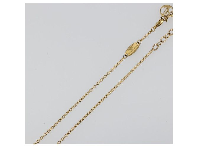 LOUIS VUITTON Collana Essential V Metallo Oro M61083 LV Auth bs36732 D'oro - vista 6