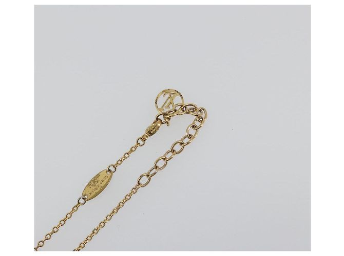 LOUIS VUITTON Collana Essential V Metallo Oro M61083 LV Auth bs36732 D'oro - vista 7