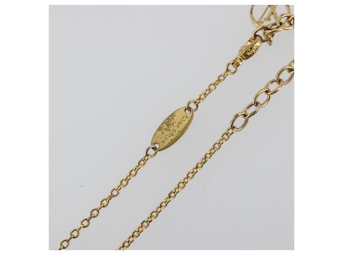 LOUIS VUITTON Collana Essential V Metallo Oro M61083 LV Auth bs36732 D'oro - vista 8
