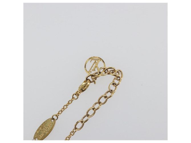 LOUIS VUITTON Collana Essential V Metallo Oro M61083 LV Auth bs36732 D'oro - vista 9