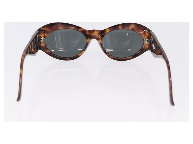 Gafas de sol VERSACE Saint Laurent Plástico Set de 2 Marrón Auth bs36784 Castaño - vista 3