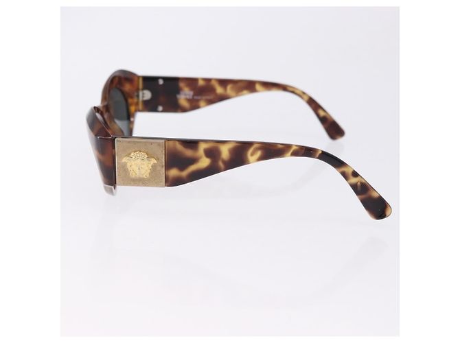 Gafas de sol VERSACE Saint Laurent Plástico Set de 2 Marrón Auth bs36784 Castaño - vista 6